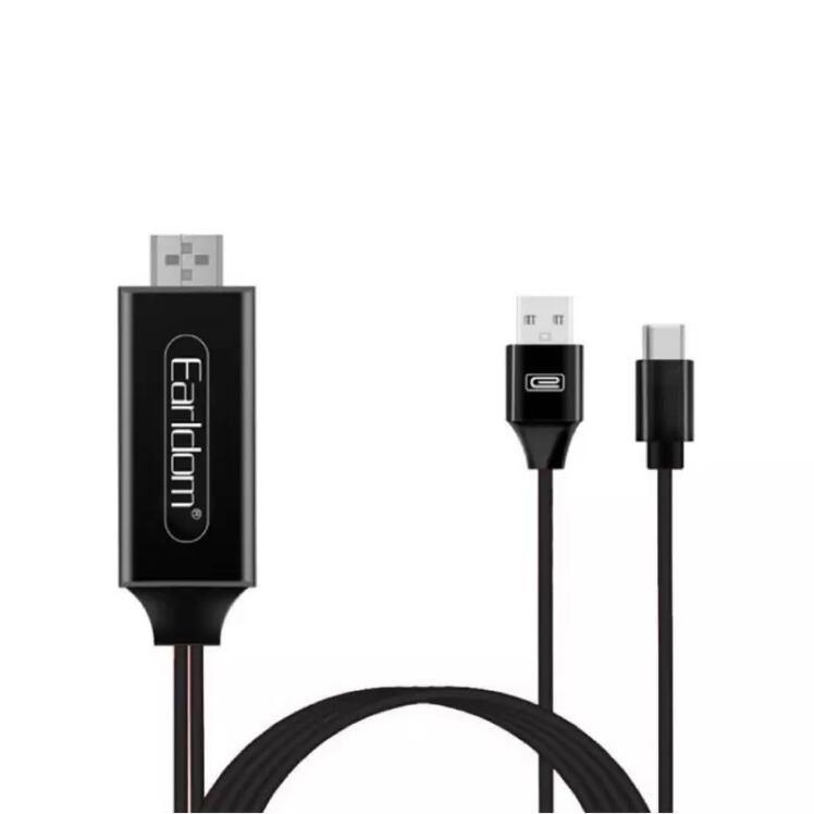 کابل تبدیل UCB-C به HDMI ارلدام مدل ET-W12 