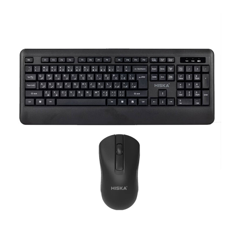 کیبورد و ماوس هیسکا مدل H-MK15W