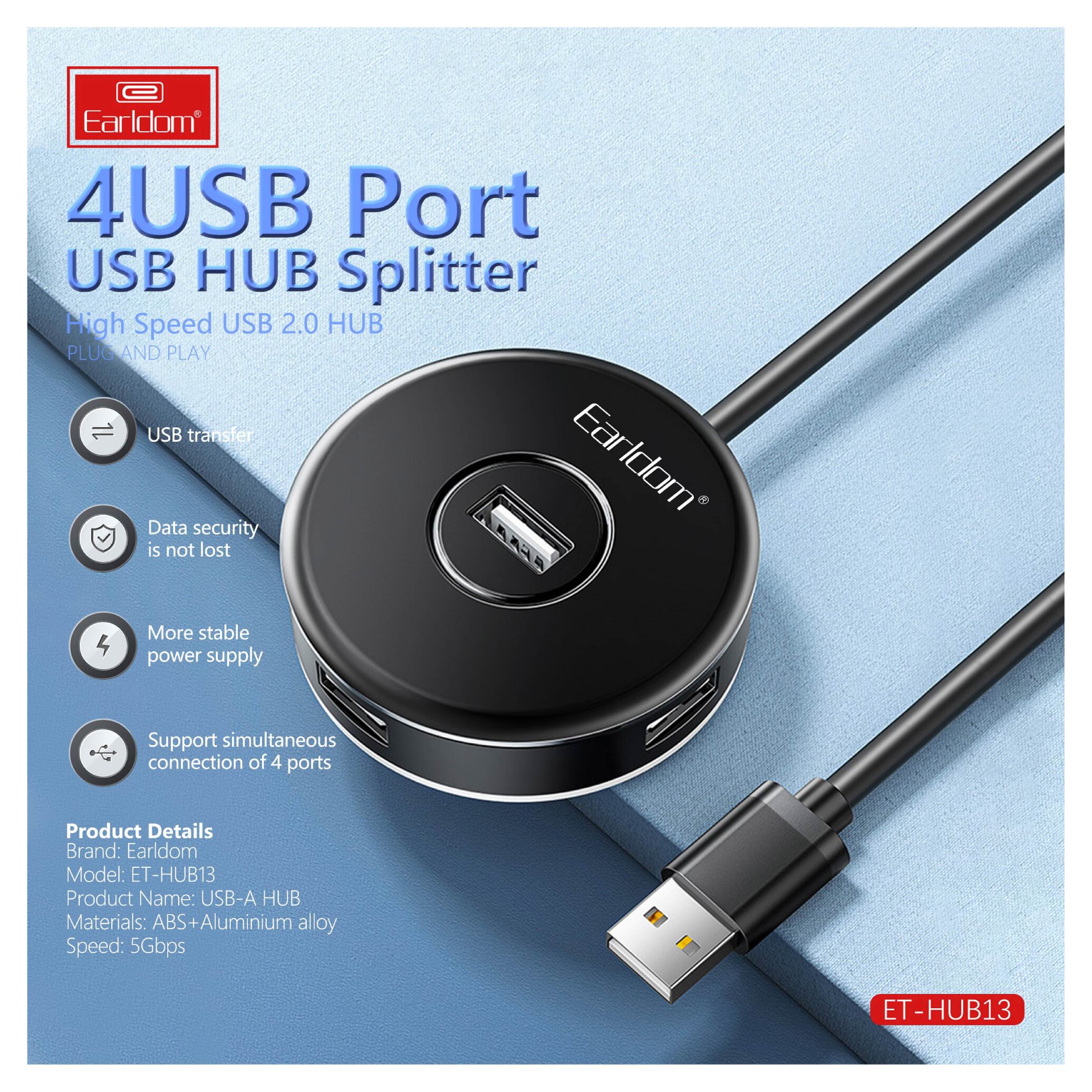  هاب 4 پورت USB 2.0 