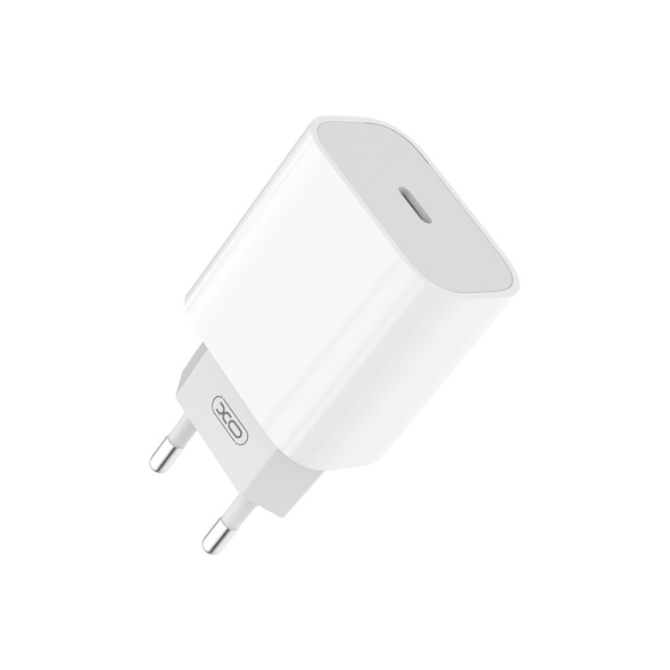 شارژر دیواری به همراه کابل تبدیل USB-C به لایتنینگ